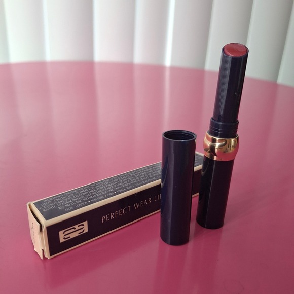 Avon Other - Avon Perfect Wear Lipstick Mauve Pink Long Lasting Slim Case NOS Vintage